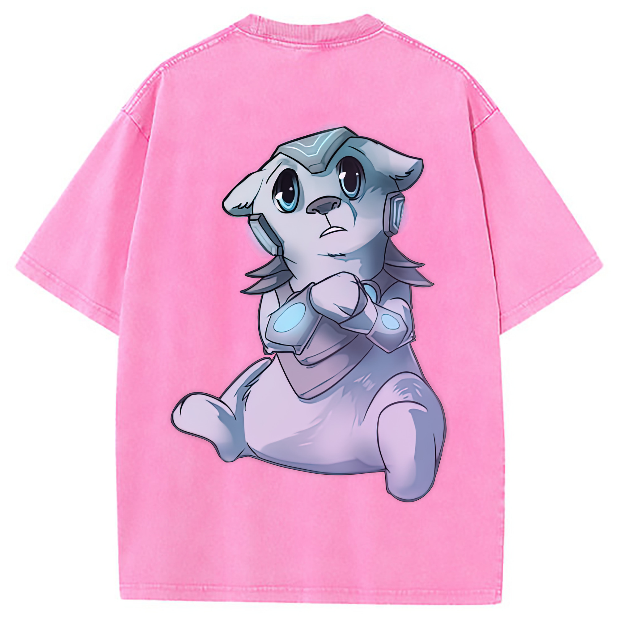 （画像用） リーグ・オブ・レジェンド League of Legends LOL 綿100% ヴィンテージ風 半袖Tシャツ（背面プリント）